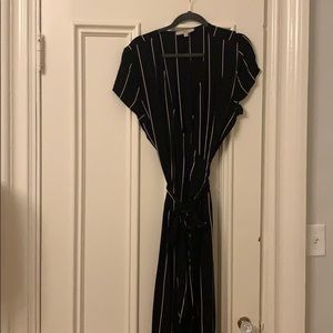 Fun and flattering wrap dress.